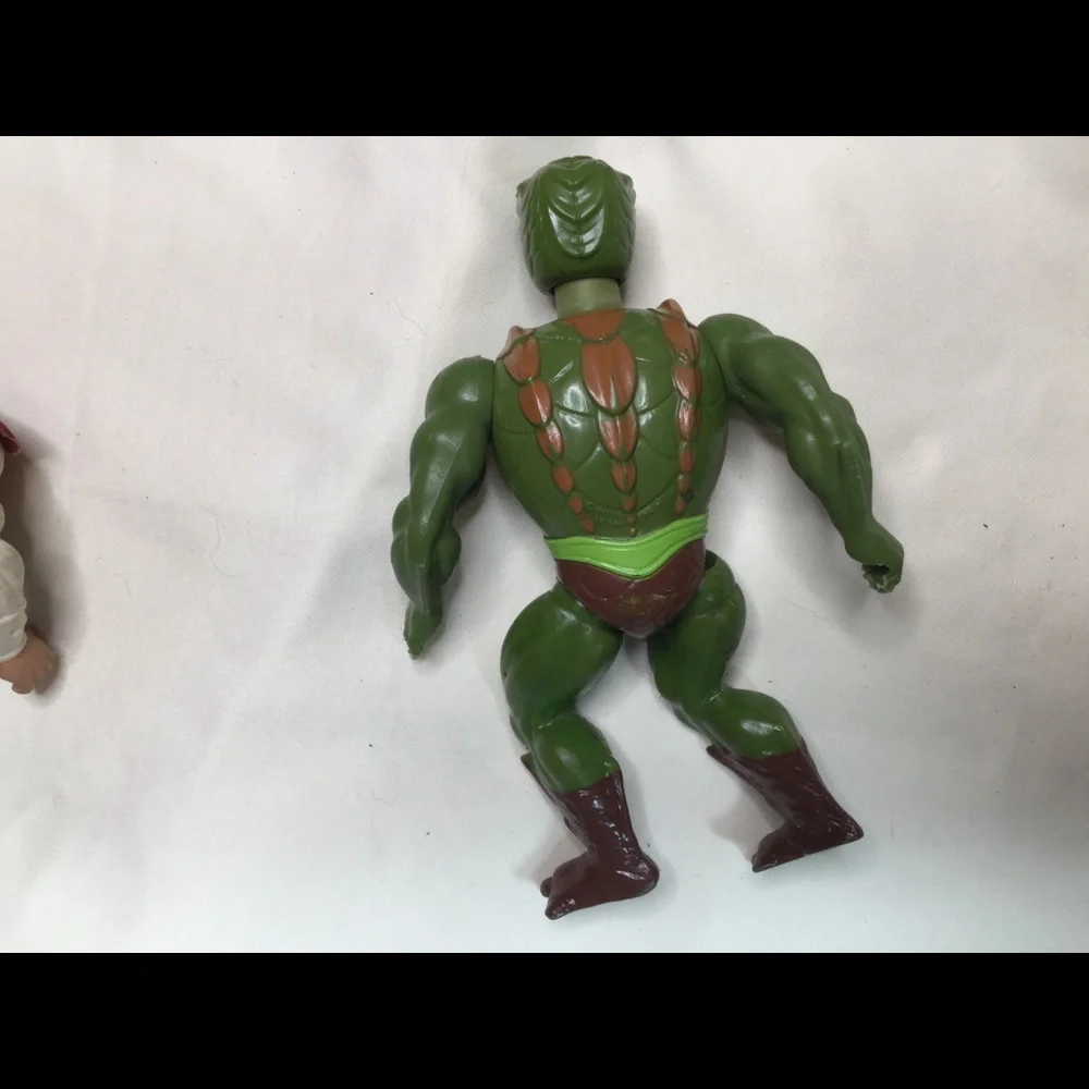 Vintage Masters of the Universe MOTU Kobra Kahn Prince Adam Battle Cat